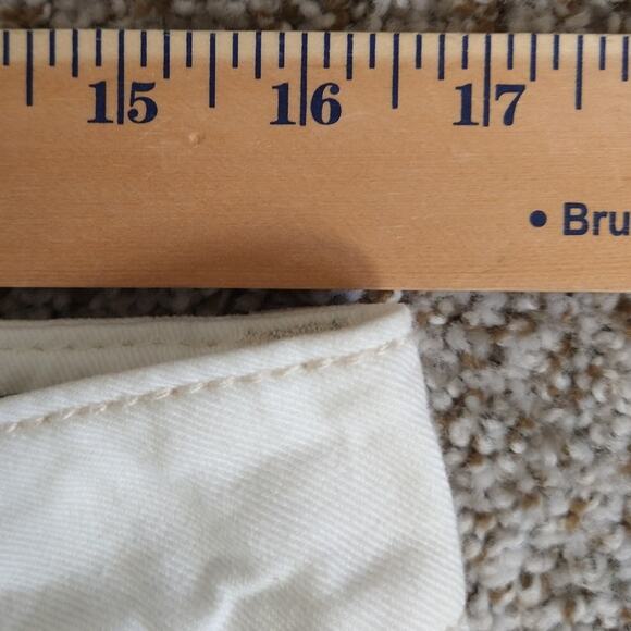 Miss Me White Capri Jeans Size 30 Embellished Pockets Low Rise Denim - Picture 10 of 15